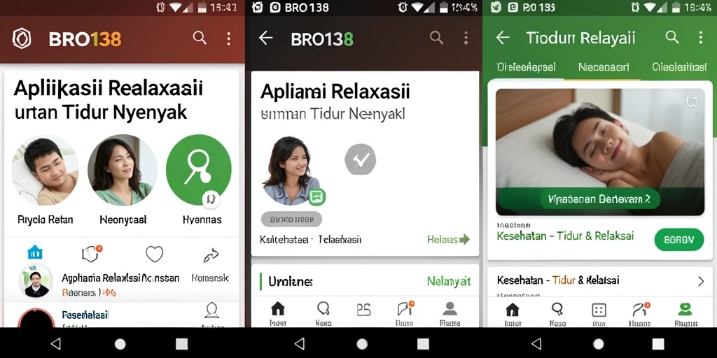 Tampilan antarmuka BRO138 yang elegan dan mudah digunakan.