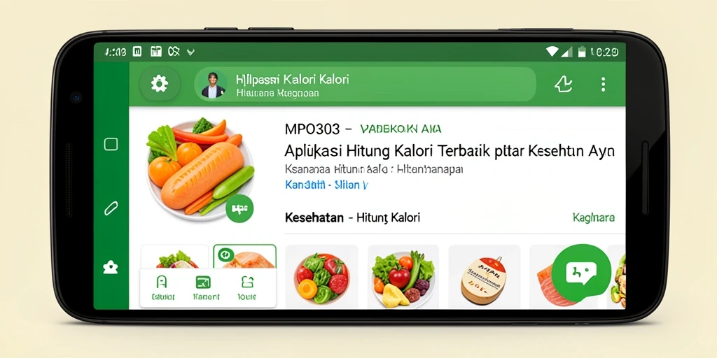 Antarmuka pengguna MPO303 yang sederhana dan fungsional.